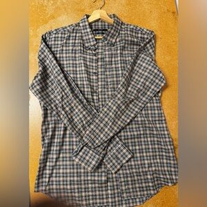 Gucci Plaid Button-Up Shirt - Made in Italy (Size 44 / 17.5)